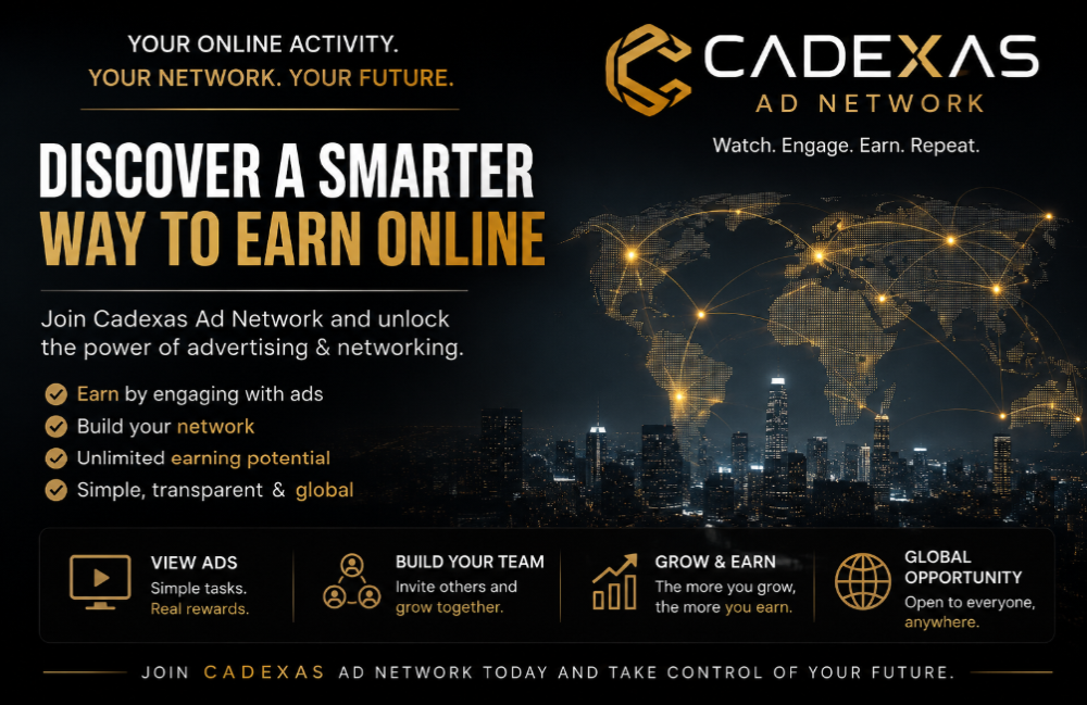 Sign up and earn with advertising.